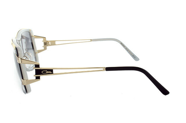 【国内正規品】カザール CAZAL サングラス MOD.8019/1 C001 57 ブラック/ゴールド メンズ レディース スクエア型 UVカット ラッピング無料