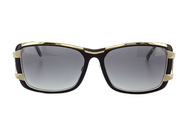 【国内正規品】カザール CAZAL サングラス MOD.8019/1 C001 57 ブラック/ゴールド メンズ レディース スクエア型 UVカット ラッピング無料