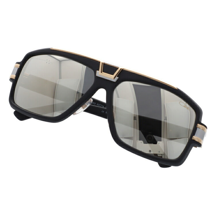 【国内正規品】カザール サングラス レジェンズ ミラーレンズ CAZAL LEGENDS MOD883/1 002 62サイズ スクエア メンズ レディース スクエア型 UVカット ラッピング無料