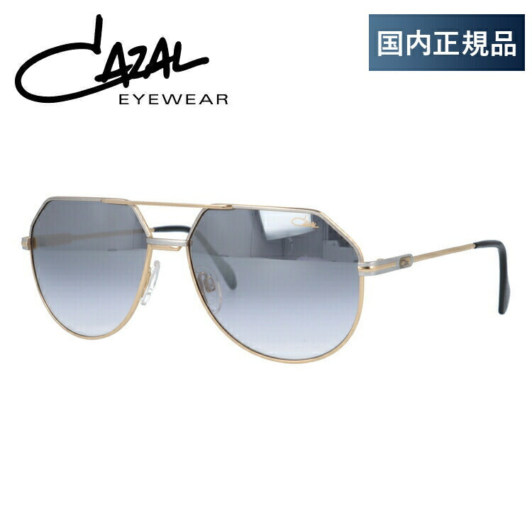 【国内正規品】カザール サングラス レジェンズ ミラーレンズ CAZAL LEGENDS MOD.724/3 003 61サイズ ティアドロップ(ダブルブリッジ) ユニセックス メンズ レディース ラッピング無料