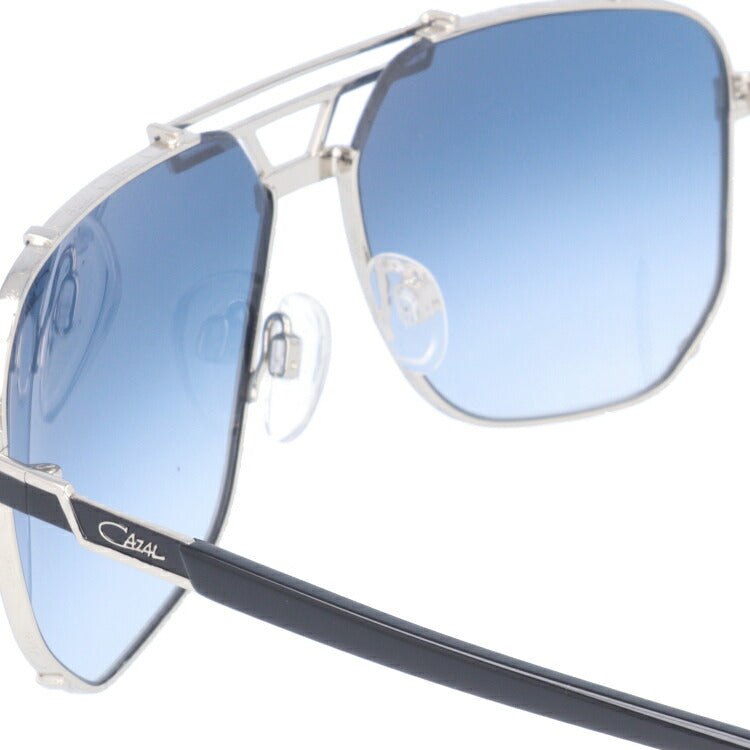 【国内正規品】カザール サングラス ミラーレンズ CAZAL MOD.9090 002 59サイズ スクエア型(ダブルブリッジ) ユニセックス メンズ レディース UVカット 紫外線 カラーサングラス ブランド 人気 定番 ラッピング無料