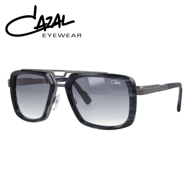 【国内正規品】 カザール サングラス カラーレンズ メンズ レディース UVカット CAZAL ブランド MOD.9104 002 54 スクエア | 紫外線 対策 おすすめ 人気 プレゼント 運転 ドライブ レジャー キャンプ アウトドア 釣り フィッシング 海 川 山 春 夏 秋 冬 ランニング