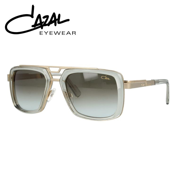 【国内正規品】 カザール サングラス カラーレンズ メンズ レディース UVカット CAZAL ブランド MOD.9104 003 54 スクエア | 紫外線 対策 おすすめ 人気 プレゼント 運転 ドライブ レジャー キャンプ アウトドア 釣り フィッシング 海 川 山 春 夏 秋 冬 ランニング