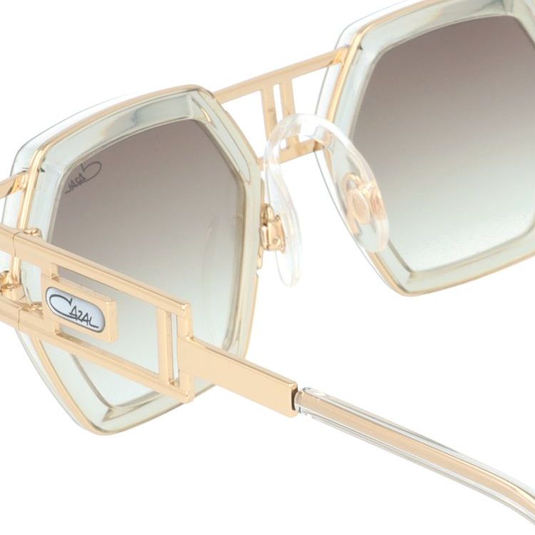 【国内正規品】カザール サングラス レジェンズ CAZAL LEGENDS MOD.677 003 46サイズ ヘキサゴン ユニセックス メンズ レディース