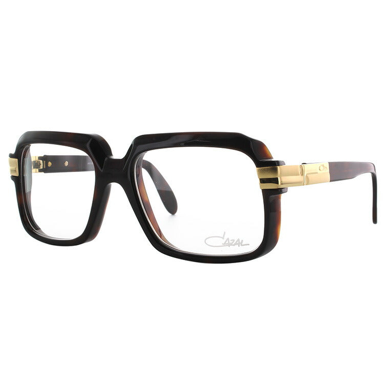 【国内正規品】カザール CAZAL メガネ フレーム 眼鏡 度付き 度なし 伊達 メンズ レディース レジェンズ レギュラーフィット LEGENDS MOD607 080 56サイズ スクエア スクエア型 UVカット 紫外線 ラッピング無料