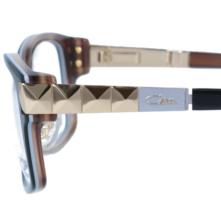 【国内正規品】カザール CAZAL メガネ フレーム 眼鏡 度付き 度なし 伊達 メンズ レディース MOD.5704 001 54サイズ スクエア型 UVカット 紫外線 ラッピング無料