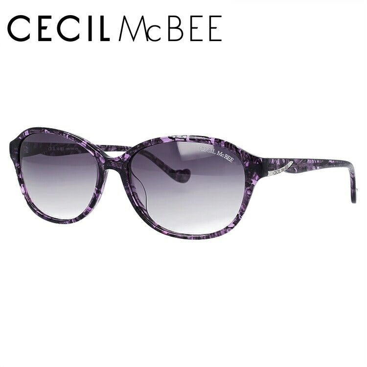 レディース サングラス CECIL McBEE セシルマクビー CMS 1049-3 57サイズ アジアンフィット オーバル型 女性 UVカット 紫外線 対策 ブランド 眼鏡 メガネ アイウェア 人気 おすすめ ラッピング無料