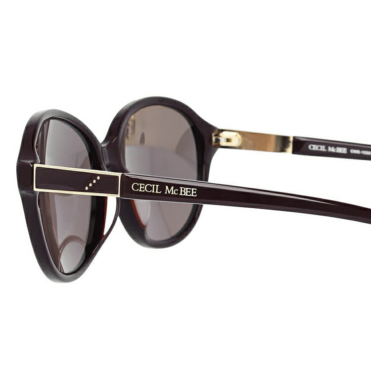 レディース サングラス CECIL McBEE セシルマクビー CMS 1050-3 56サイズ アジアンフィット オーバル型 女性 UVカット 紫外線 対策 ブランド 眼鏡 メガネ アイウェア 人気 おすすめ ラッピング無料