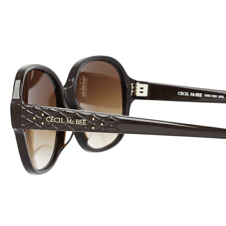 レディース サングラス CECIL McBEE セシルマクビー CMS 1051-2 56サイズ アジアンフィット オーバル型 女性 UVカット 紫外線 対策 ブランド 眼鏡 メガネ アイウェア 人気 おすすめ ラッピング無料