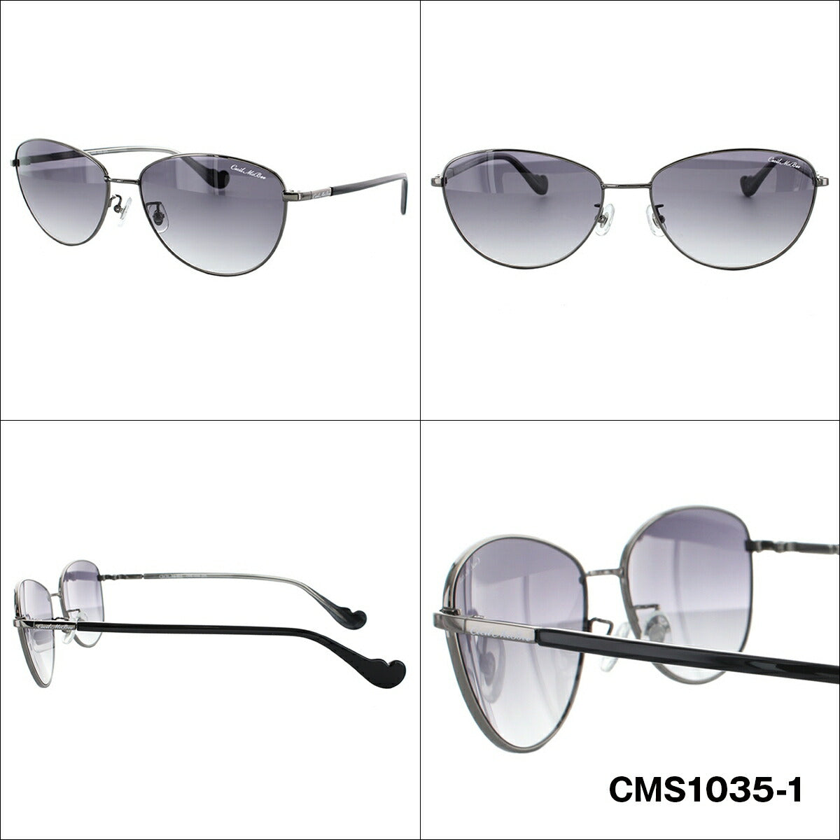 レディース サングラス CECIL McBEE セシルマクビー CMS 1035 全2色 57サイズ アジアンフィット 女性 UVカット 紫外線 対策 ブランド 眼鏡 メガネ アイウェア 人気 おすすめ ラッピング無料