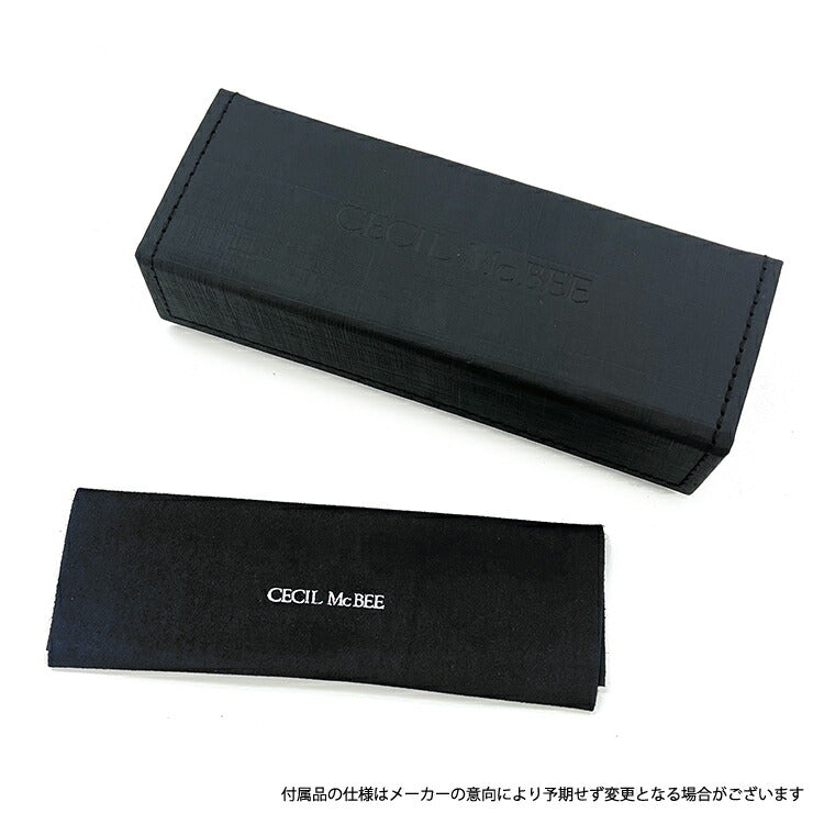 メガネ 眼鏡 度付き 度なし おしゃれ CECIL McBEE セシルマクビー CMF 7049-1 50サイズ ボストン型 レディース 女性 UVカット 紫外線 ブランド サングラス 伊達 ダテ|老眼鏡・PCレンズ・カラーレンズ・遠近両用対応可能 ラッピング無料