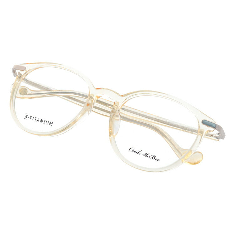 メガネ 眼鏡 度付き 度なし おしゃれ CECIL McBEE セシルマクビー CMF 7037-4 49サイズ ボストン型 レディース 女性 UVカット 紫外線 ブランド サングラス 伊達 ダテ|老眼鏡・PCレンズ・カラーレンズ・遠近両用対応可能 ラッピング無料