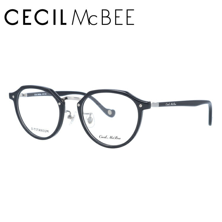 メガネ 眼鏡 おしゃれ CECIL McBEE セシルマクビー CMF 7046-3 49サイズ ボストン型 レディース 女性 UVカット 紫外線 ブランド サングラス 伊達 ダテ ラッピング無料