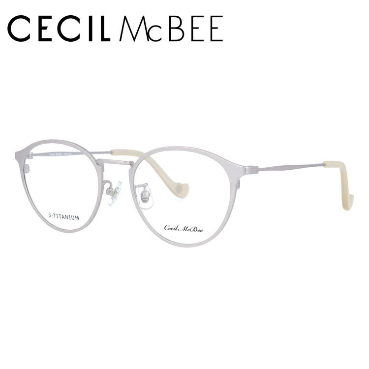 メガネ 眼鏡 度付き 度なし おしゃれ CECIL McBEE セシルマクビー CMF 3032-4 47サイズ ボストン型 レディース 女性 UVカット 紫外線 ブランド サングラス 伊達 ダテ｜老眼鏡・PCレンズ・カラーレンズ・遠近両用対応可能 ラッピング無料