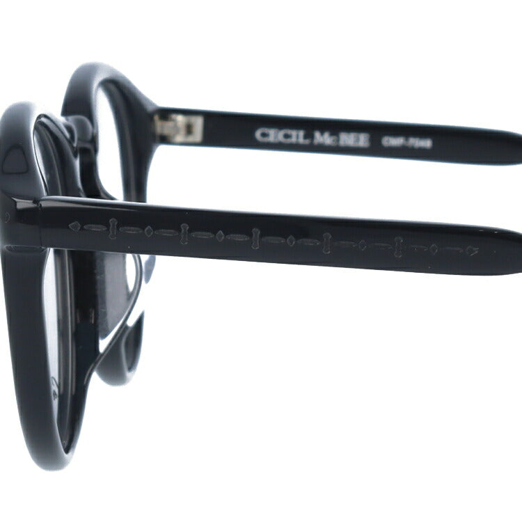 メガネ 眼鏡 度付き 度なし おしゃれ CECIL McBEE セシルマクビー CMF 7048-1 48サイズ ボストン型 レディース 女性 UVカット 紫外線 ブランド サングラス 伊達 ダテ|老眼鏡・PCレンズ・カラーレンズ・遠近両用対応可能 ラッピング無料