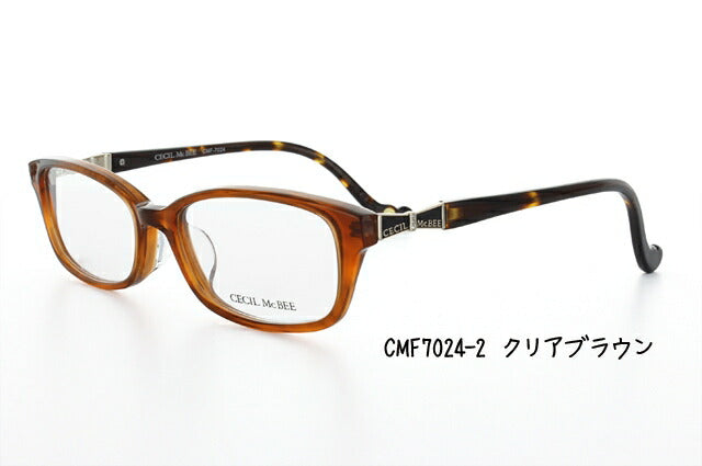 メガネ 眼鏡 度付き 度なし おしゃれ CECIL McBEE セシルマクビー CMF 7024 全4色 52サイズ スクエア型 レディース 女性 UVカット 紫外線 ブランド サングラス 伊達 ダテ|老眼鏡・PCレンズ・カラーレンズ・遠近両用対応可能 ラッピング無料