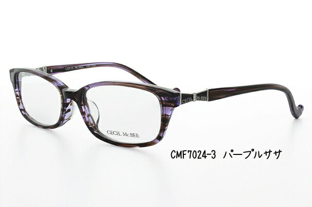 メガネ 眼鏡 度付き 度なし おしゃれ CECIL McBEE セシルマクビー CMF 7024 全4色 52サイズ スクエア型 レディース 女性 UVカット 紫外線 ブランド サングラス 伊達 ダテ|老眼鏡・PCレンズ・カラーレンズ・遠近両用対応可能 ラッピング無料