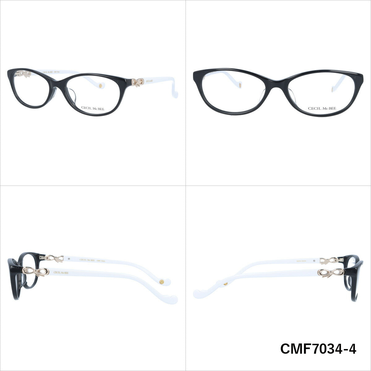 メガネ 眼鏡 度付き 度なし おしゃれ CECIL McBEE セシルマクビー CMF 7034 全4色 52サイズ レディース 女性 UVカット 紫外線 ブランド サングラス 伊達 ダテ|老眼鏡・PCレンズ・カラーレンズ・遠近両用対応可能 ラッピング無料