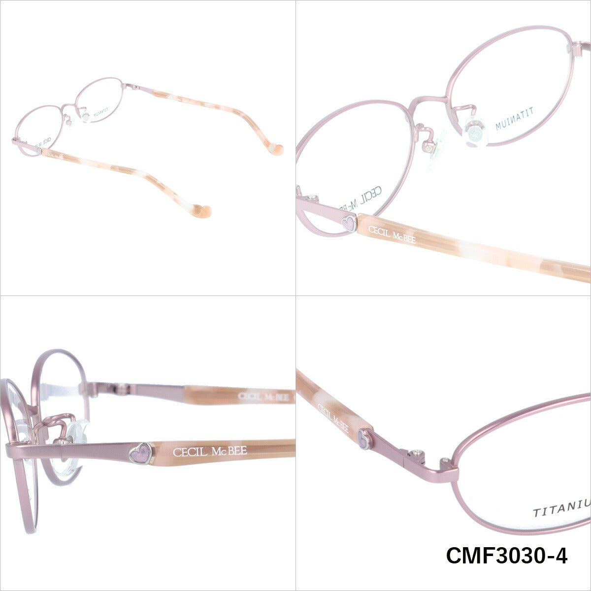 セシルマクビー メガネ 眼鏡 フレーム 度付き 伊達 カラーレンズ レディース CECIL McBEE ブランド CMF 3030 51 オーバル | 老眼鏡 PCレンズ ブルーライトカット 遠近両用 対応可能 女 紫外線 対策 おすすめ 人気 プレゼント