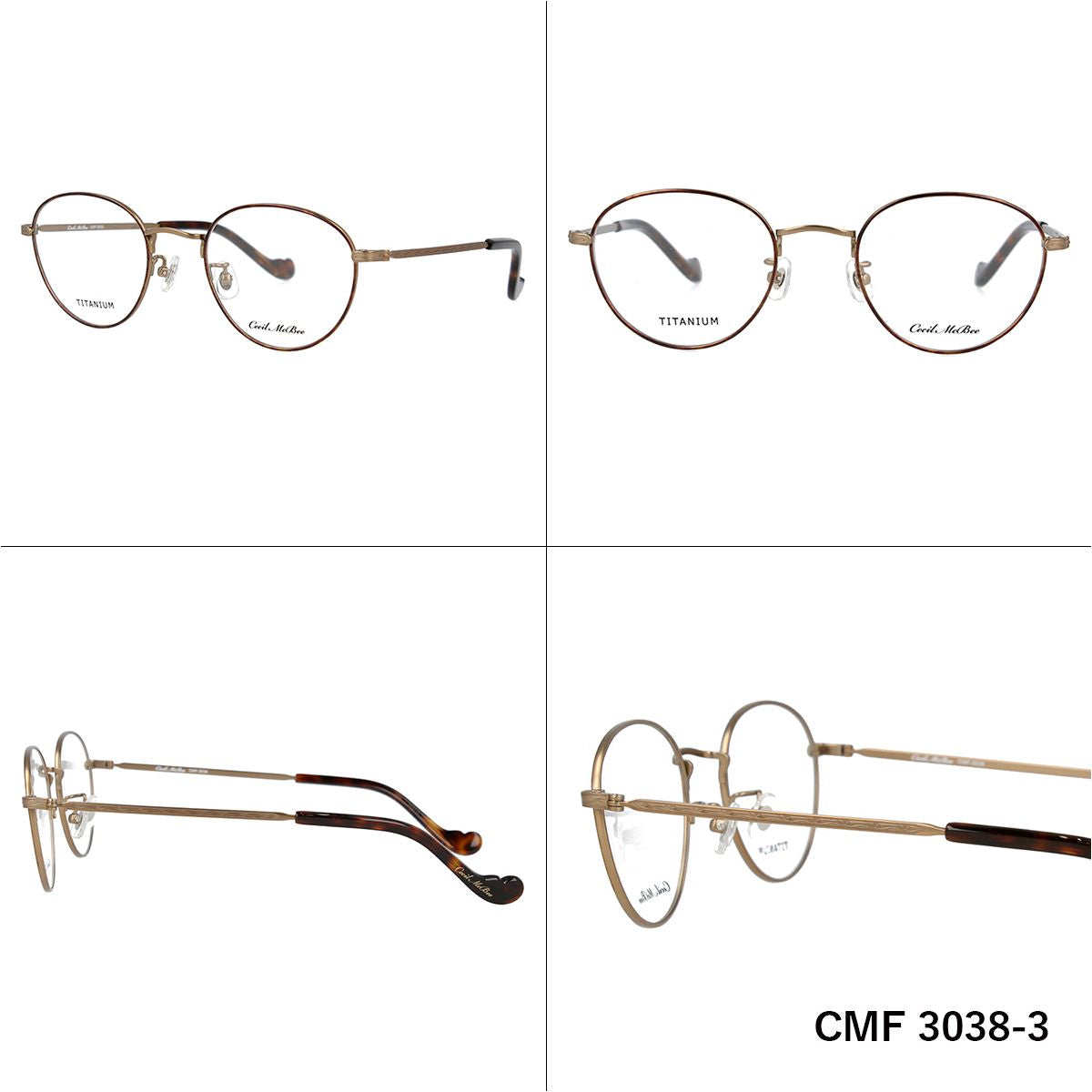 メガネ 眼鏡 度付き 度なし おしゃれ CECIL McBEE セシルマクビー CMF 3038 全4色 49サイズ ラウンド型 レディース 女性 UVカット 紫外線 ブランド サングラス 伊達 ダテ|老眼鏡・PCレンズ・カラーレンズ・遠近両用対応可能 ラッピング無料