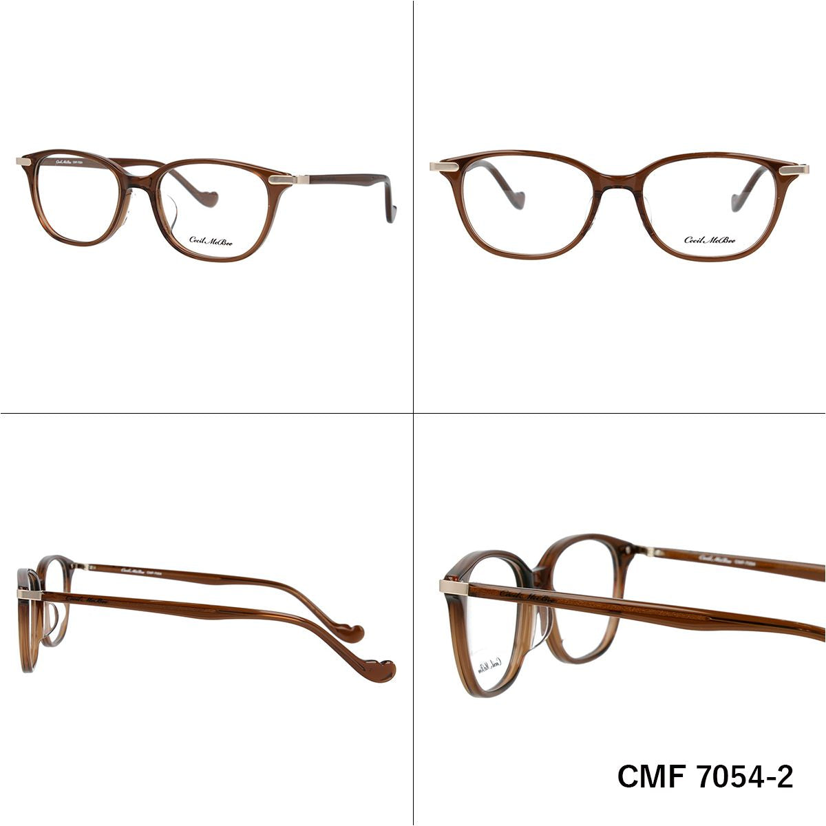 メガネ 眼鏡 度付き 度なし おしゃれ CECIL McBEE セシルマクビー CMF 7054 全4色 49サイズ ウェリントン型 レディース 女性 UVカット 紫外線 ブランド サングラス 伊達 ダテ|老眼鏡・PCレンズ・カラーレンズ・遠近両用対応可能 ラッピング無料