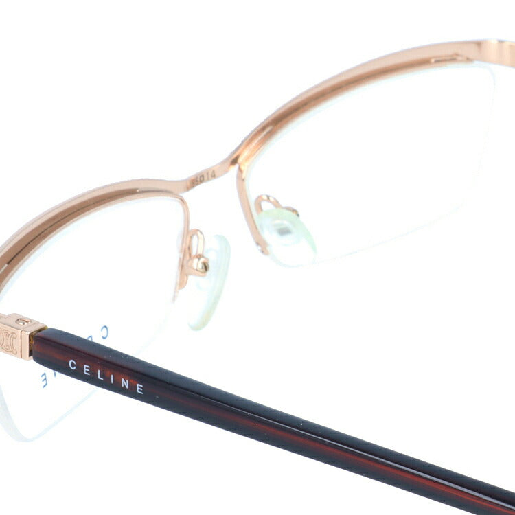 セリーヌ CELINE メガネ フレーム 眼鏡 度付き 度なし 伊達 VC1242M 0300 55サイズ スクエア型 レディース ブラゾン アイコン ロゴ ラッピング無料