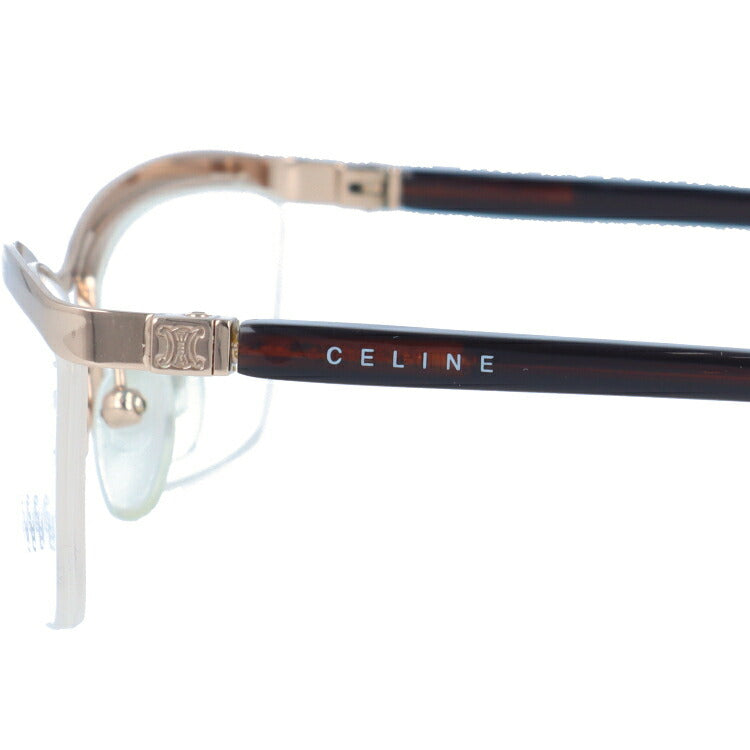 セリーヌ CELINE メガネ フレーム 眼鏡 度付き 度なし 伊達 VC1242M 0300 55サイズ スクエア型 レディース ブラゾン アイコン ロゴ ラッピング無料