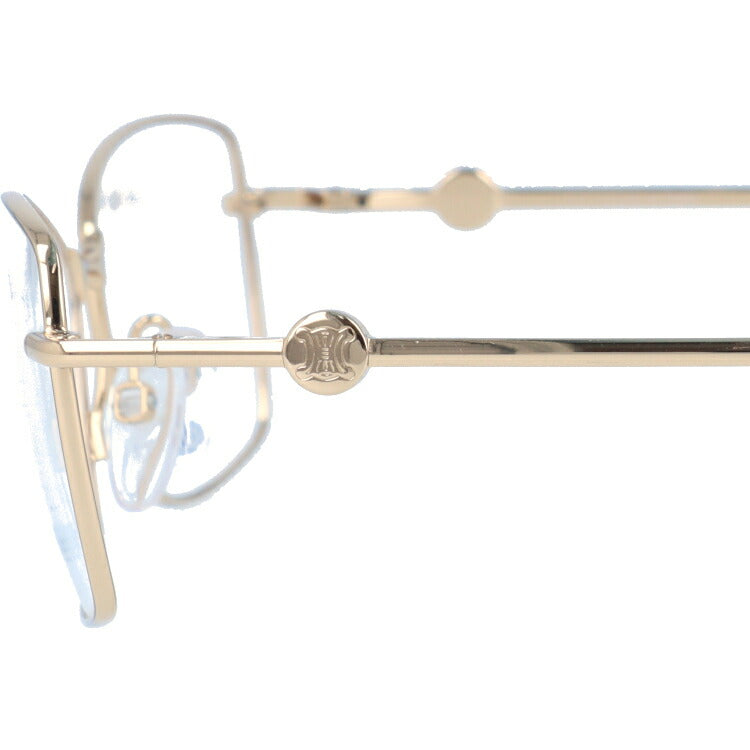 セリーヌ CELINE メガネ フレーム 眼鏡 度付き 度なし 伊達 VC1243 0300 53サイズ スクエア型 レディース ブラゾン アイコン ロゴ ラッピング無料