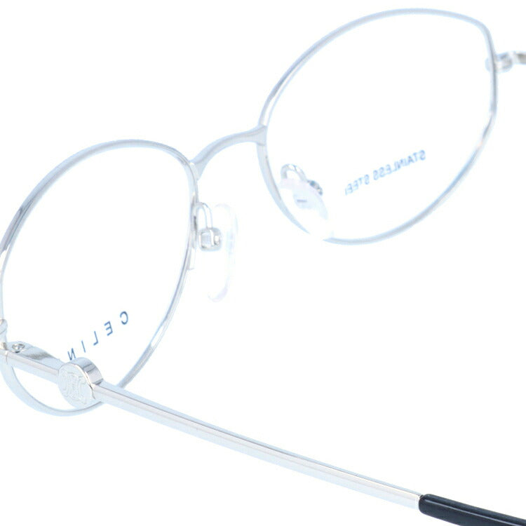 セリーヌ CELINE メガネ フレーム 眼鏡 度付き 度なし 伊達 VC1244 0579 52サイズ オーバル型 レディース ブラゾン アイコン ロゴ ラッピング無料