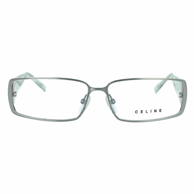 【訳あり】セリーヌ CELINE メガネ フレーム 眼鏡 度付き 度なし 伊達 VC1308M 0SD4 56サイズ スクエア型 レディース ブラゾン アイコン ロゴ ラッピング無料