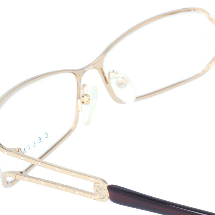 セリーヌ CELINE メガネ フレーム 眼鏡 度付き 度なし 伊達 VC1309S 0300 54サイズ スクエア型 レディース ブラゾン アイコン ロゴ ラインストーン ラッピング無料