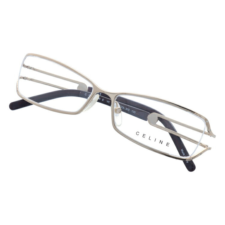 セリーヌ CELINE メガネ フレーム 眼鏡 度付き 度なし 伊達 VC1309S 0300 54サイズ スクエア型 レディース ブラゾン アイコン ロゴ ラインストーン ラッピング無料