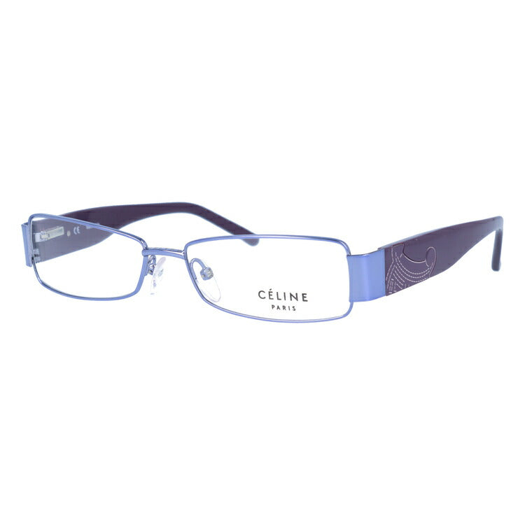 セリーヌ CELINE メガネ フレーム 眼鏡 度付き 度なし 伊達 VC1452M 0S53 53サイズ スクエア型 レディース ラッピング無料