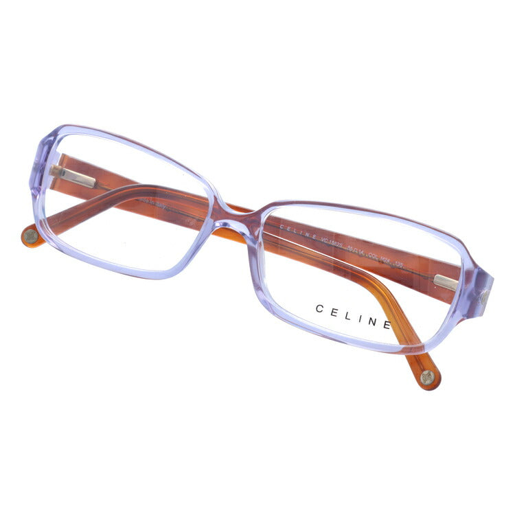 セリーヌ メガネフレーム 伊達メガネ レギュラーフィット CELINE VC1582S 0M24 55サイズ スクエア型 レディース ブラゾン アイコン ロゴ ラッピング無料