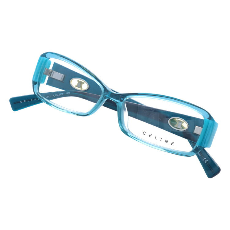 セリーヌ CELINE メガネ フレーム 眼鏡 度付き 度なし 伊達 アジアンフィット VC1611M 09DP 53サイズ スクエア型 レディース ブラゾン アイコン ロゴ ラッピング無料