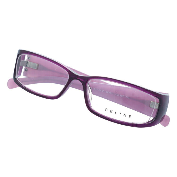 セリーヌ メガネフレーム 伊達メガネ レギュラーフィット CELINE VC1613M 06SC 52サイズ スクエア型 レディース ブラゾン マカダム柄 アイコン ロゴ ラッピング無料