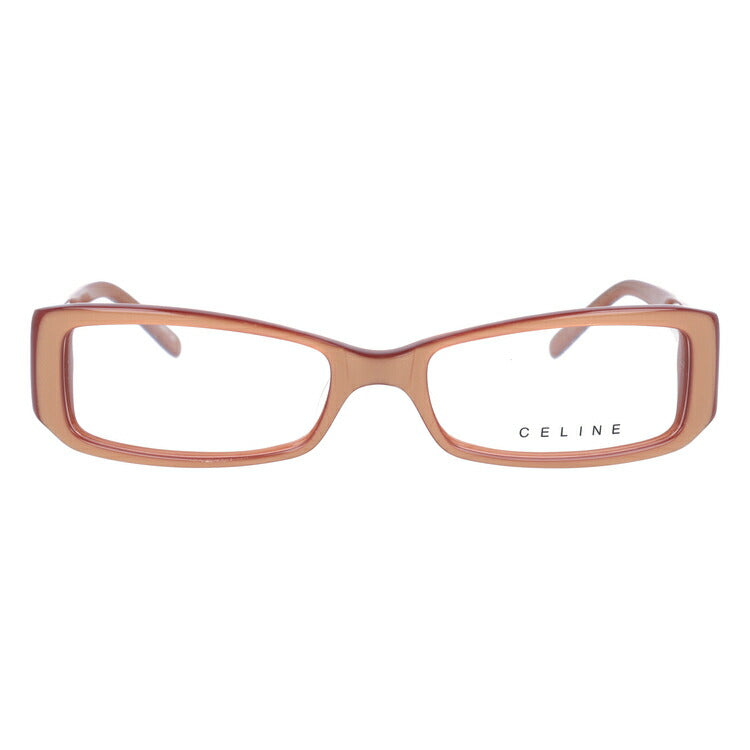 【訳あり】セリーヌ CELINE メガネ フレーム 眼鏡 度付き 度なし 伊達 アジアンフィット VC1640C 09QG 52サイズ スクエア型 レディース ブラゾン アイコン ロゴ シェル ラッピング無料