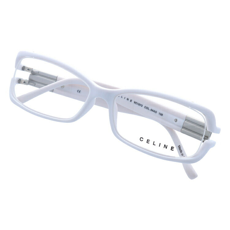 セリーヌ CELINE メガネ フレーム 眼鏡 度付き 度なし 伊達 アジアンフィット VC1673M 04AO 53サイズ スクエア型 レディース アイコン ロゴ ラッピング無料