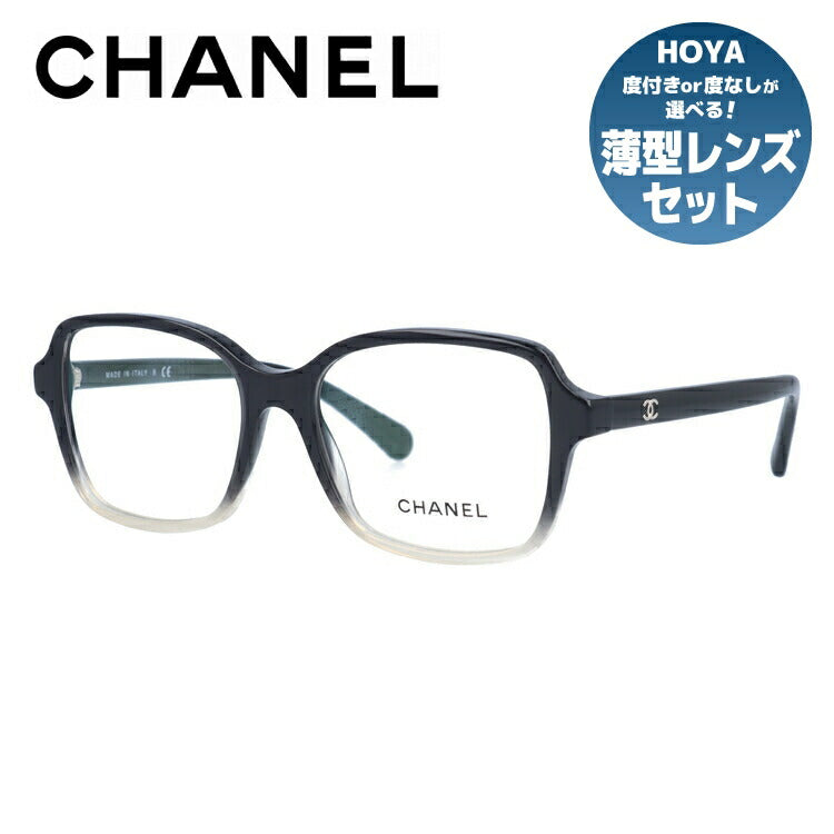 【訳あり】シャネル メガネフレーム 伊達メガネ レギュラーフィット CHANEL CH3339 1557 52サイズ スクエア ユニセックス メンズ レディース ラッピング無料