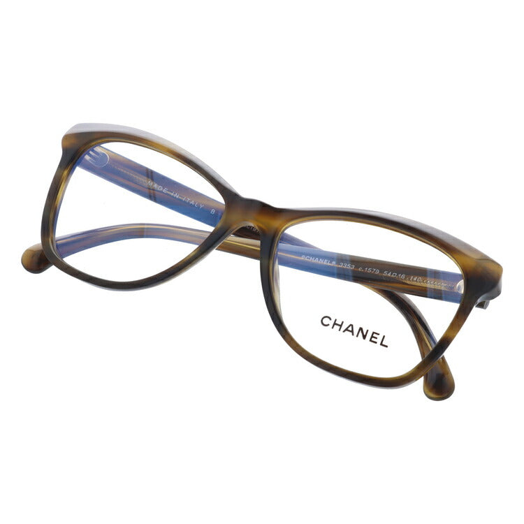 【訳あり】シャネル メガネフレーム 伊達メガネ レギュラーフィット CHANEL CH3353 1579 54サイズ バタフライ ユニセックス メンズ レディース ラッピング無料