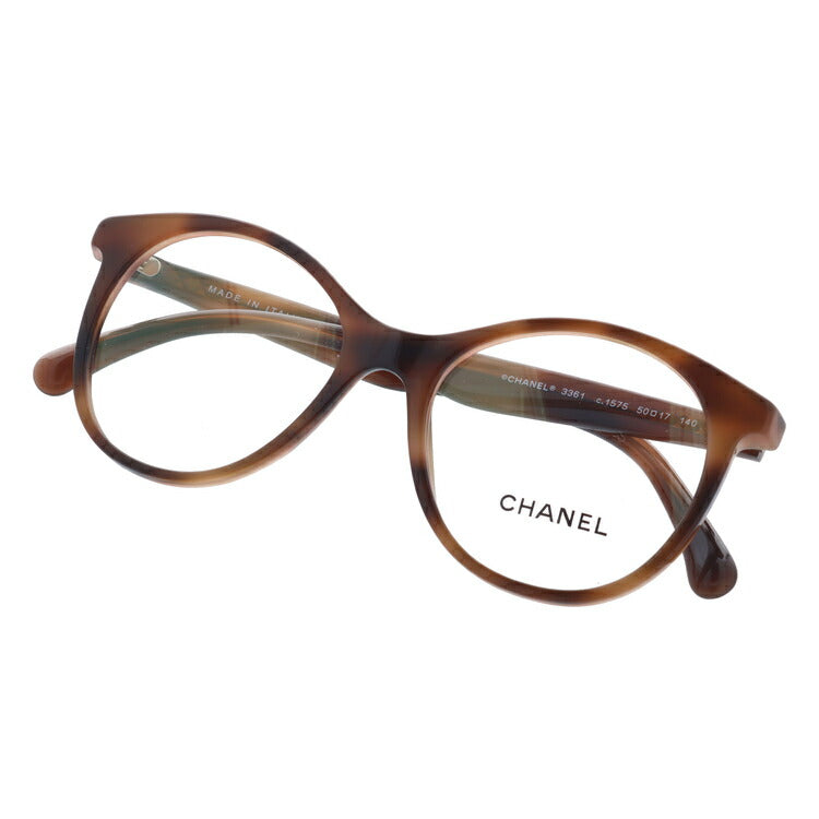 【訳あり】シャネル メガネフレーム 伊達メガネ レギュラーフィット CHANEL CH3361 1575 50サイズ バタフライ ユニセックス メンズ レディース ラッピング無料