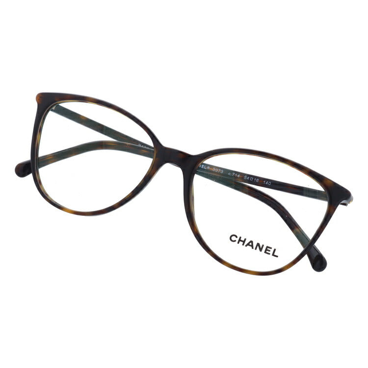 【訳あり】シャネル メガネフレーム 伊達メガネ レギュラーフィット CHANEL CH3373 C714 54サイズ ウェリントン ユニセックス メンズ レディース ラッピング無料