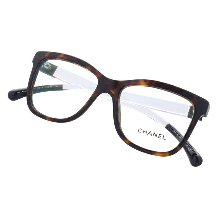 【訳あり】シャネル メガネフレーム 伊達メガネ レギュラーフィット CHANEL CH3272 C714 52サイズ ウェリントン ユニセックス メンズ レディース ラッピング無料