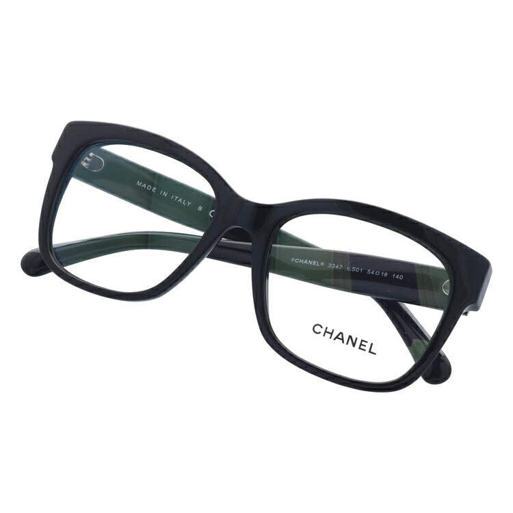 【訳あり】シャネル メガネフレーム 伊達メガネ レギュラーフィット CHANEL CH3347 C501 54サイズ ウェリントン ユニセックス メンズ レディース ラッピング無料