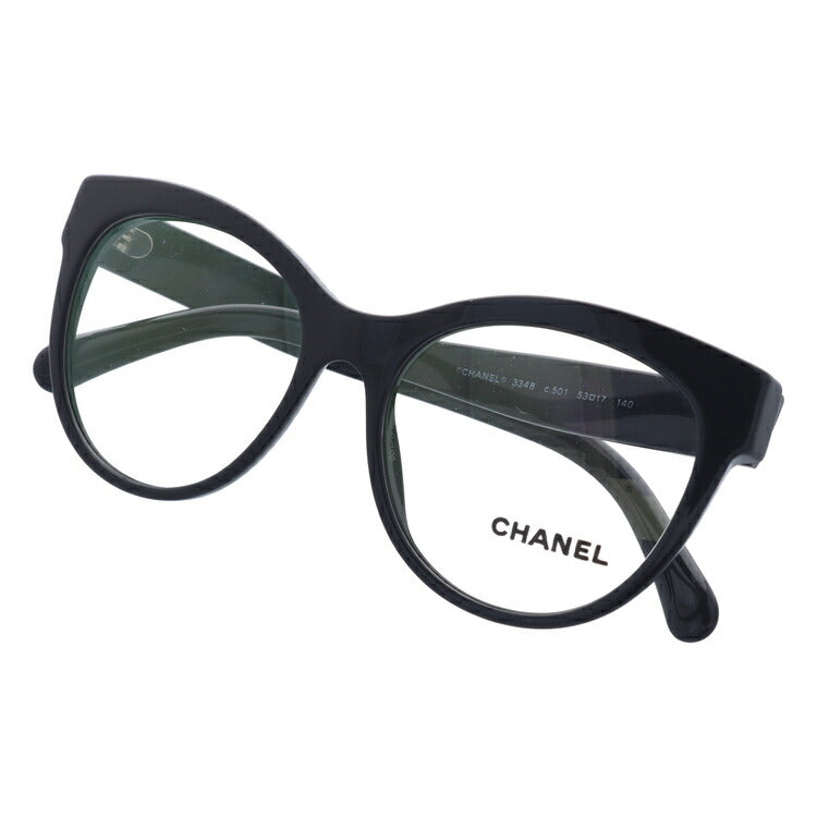 【訳あり】シャネル メガネフレーム 伊達メガネ レギュラーフィット CHANEL CH3348 C501 53サイズ フォックス ユニセックス メンズ レディース ラッピング無料