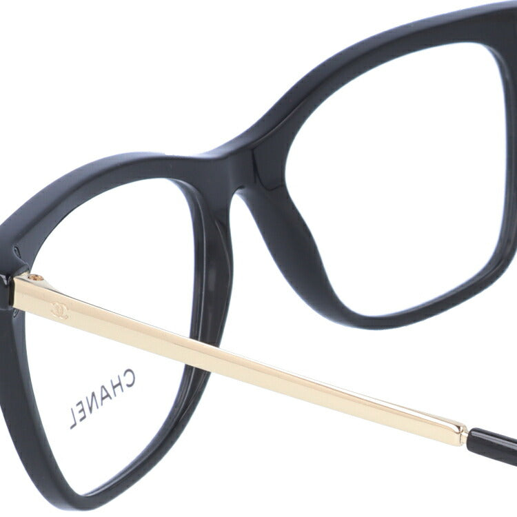【訳あり】シャネル メガネフレーム 伊達メガネ レギュラーフィット CHANEL CH3379 C501 52サイズ ウェリントン ユニセックス メンズ レディース ラッピング無料
