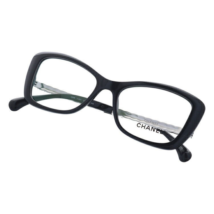 【訳あり】シャネル メガネフレーム 伊達メガネ レギュラーフィット CHANEL CH3358 C501 53サイズ フォックス ユニセックス メンズ レディース ラッピング無料