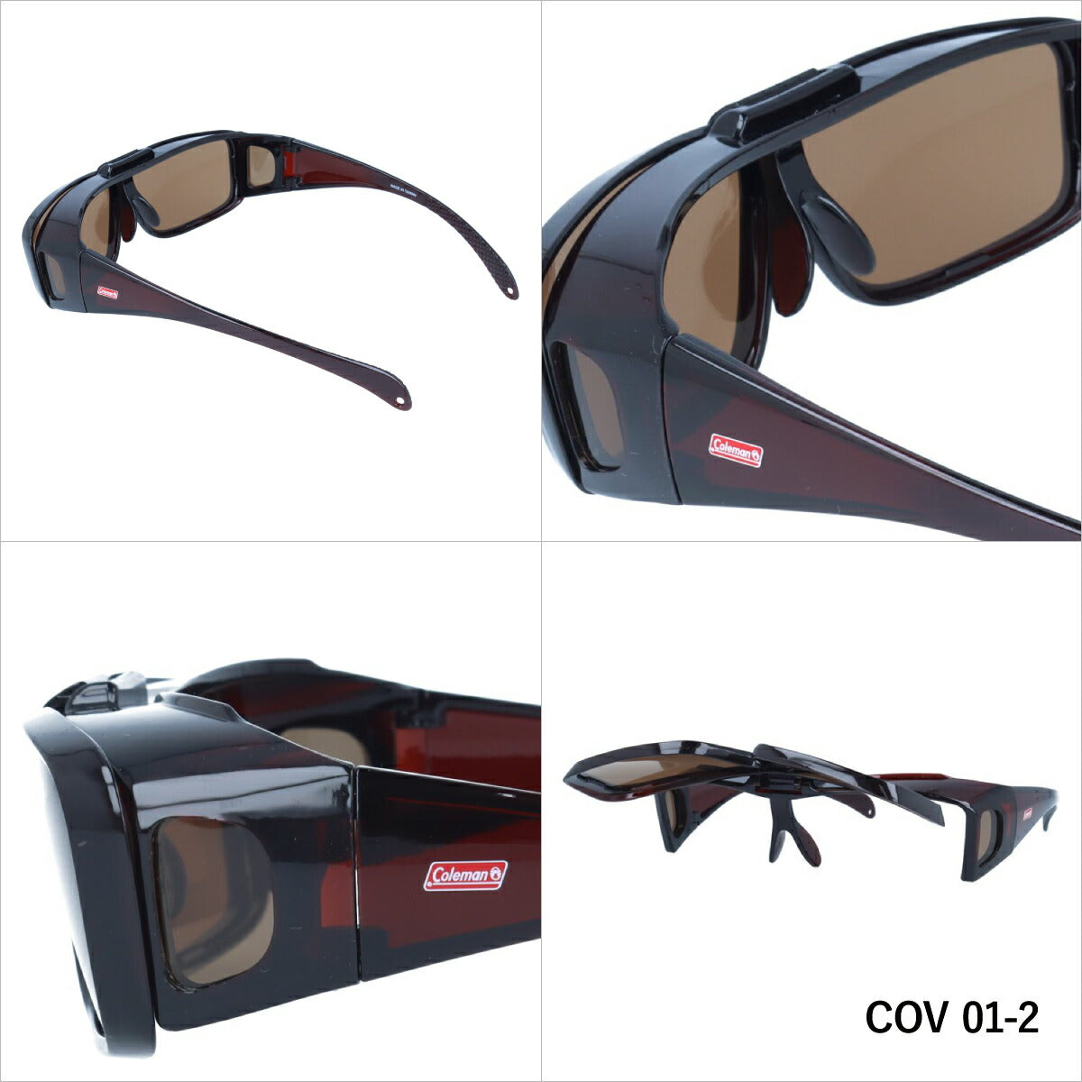 コールマン オーバーグラス 偏光サングラス アジアンフィット COLEMAN COV 01 全3カラー 62サイズ メガネの上から メンズ レディース 川 海 釣り フィッシング 運転 ドライブ ゴーグル スノーゴーグル スキー スノボ スノーボード