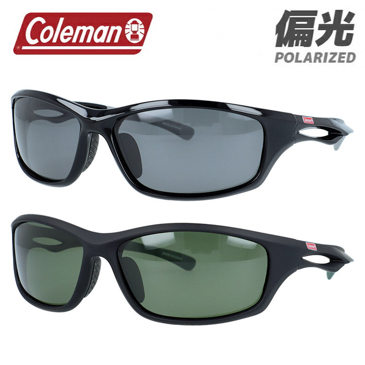 コールマン 偏光サングラス アジアンフィット COLEMAN CM4036 全2カラー 63サイズ スクエア型 ポラライズド ユニセックス メンズ レディース