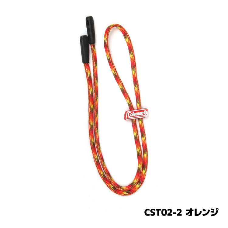 コールマン サングラス メガネ ストラップ 長さ調整 アジャスタ?付き グラスコード パラコード Coleman CST02 スポーツ アウトドア 釣り